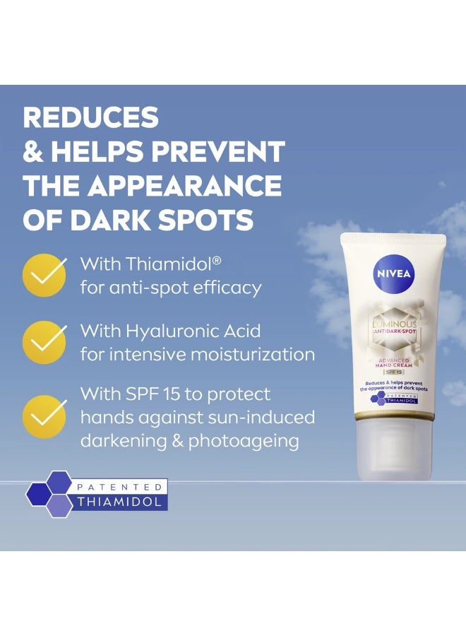 نيفيا كريم اليدين المضاد للبقع سيلولار لومينوس 630 مع عامل حماية من الشمس SPF15، 50 مل - Image 2